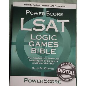 The PowerScore LSAT Logic Games Bible Workbook  LSAT Prep 2020 Edition DIGITAL